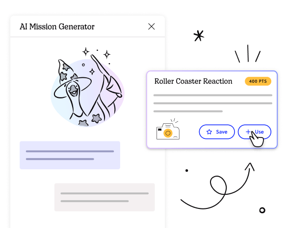 Generating missions with AI
