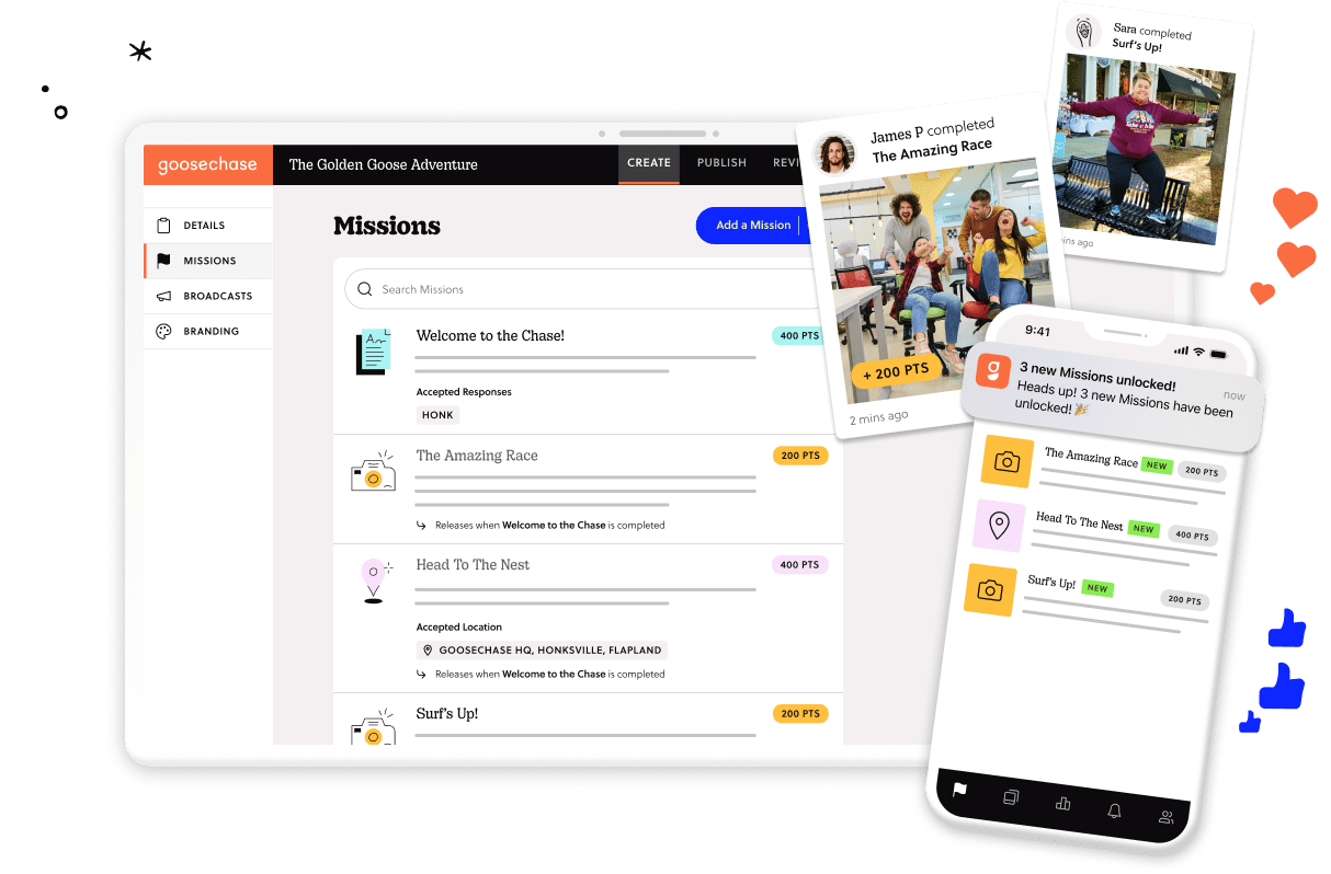 Mission management and completion