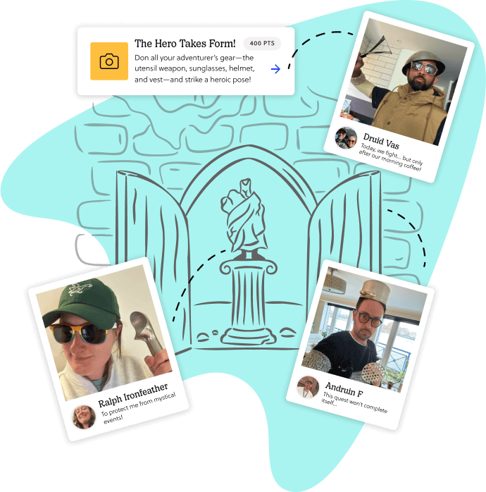 Inspire creativity through interactive storytelling powered by gamification