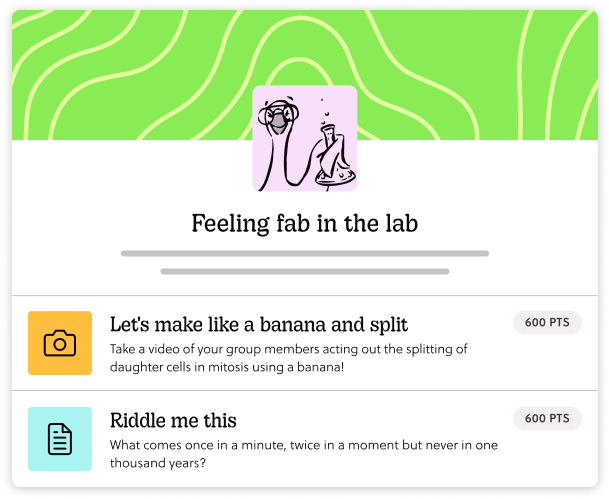 Quickly launch engaging lessons using templates and performance insights