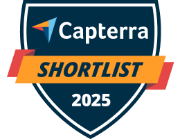 Capterra Shortlist 2025 Certification