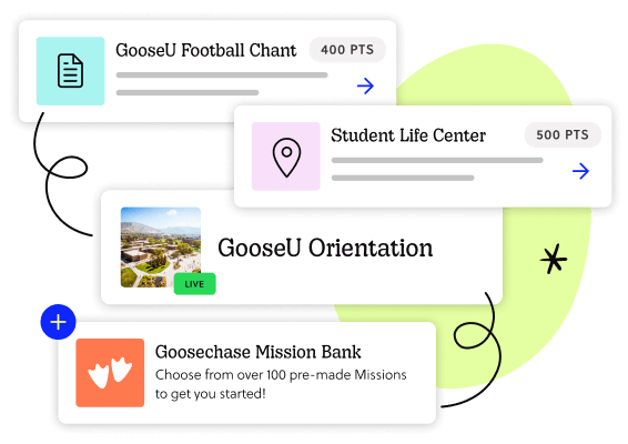 Get students exploring campus with Missions made just for them
