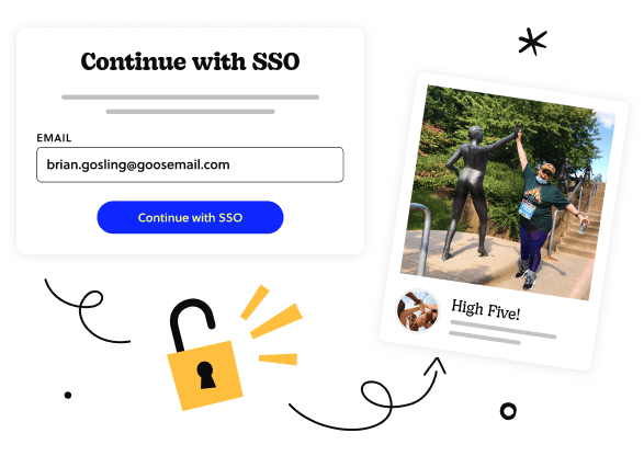 Signing in with SSO (single sign-on)